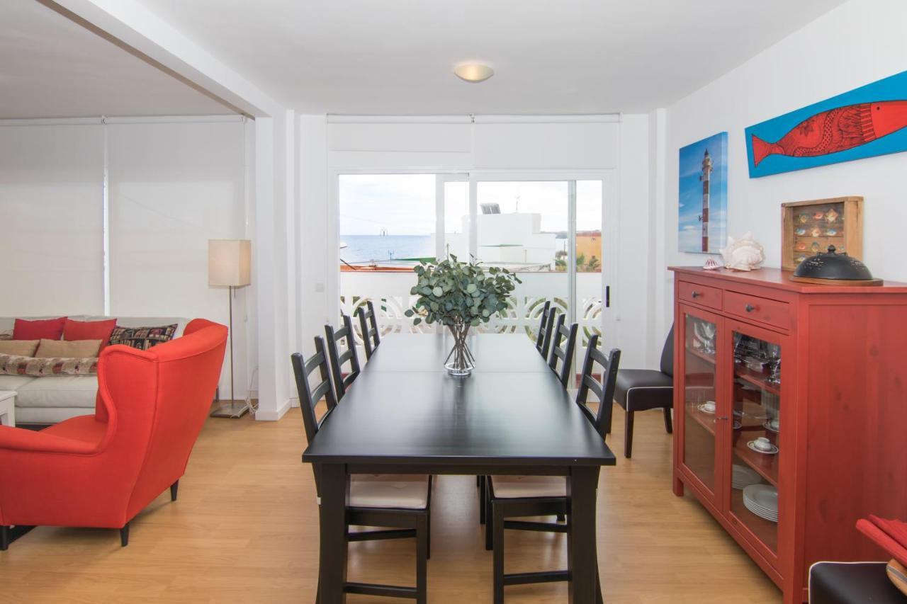 Homeforguest Apto 20 Pasos Del Mar, El Poris Con Vista Mar Arico el Nuevo Ngoại thất bức ảnh