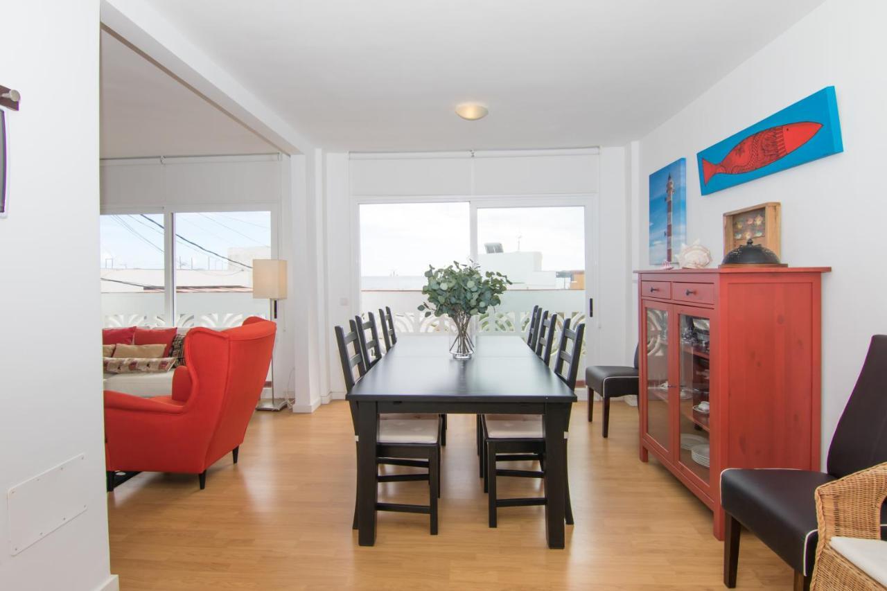 Homeforguest Apto 20 Pasos Del Mar, El Poris Con Vista Mar Arico el Nuevo Ngoại thất bức ảnh